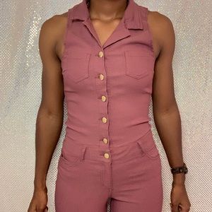 Nude Pink Jumpsuit